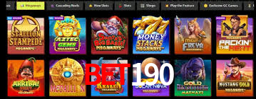 Descubra o Mundo do Cassino Online com bet190